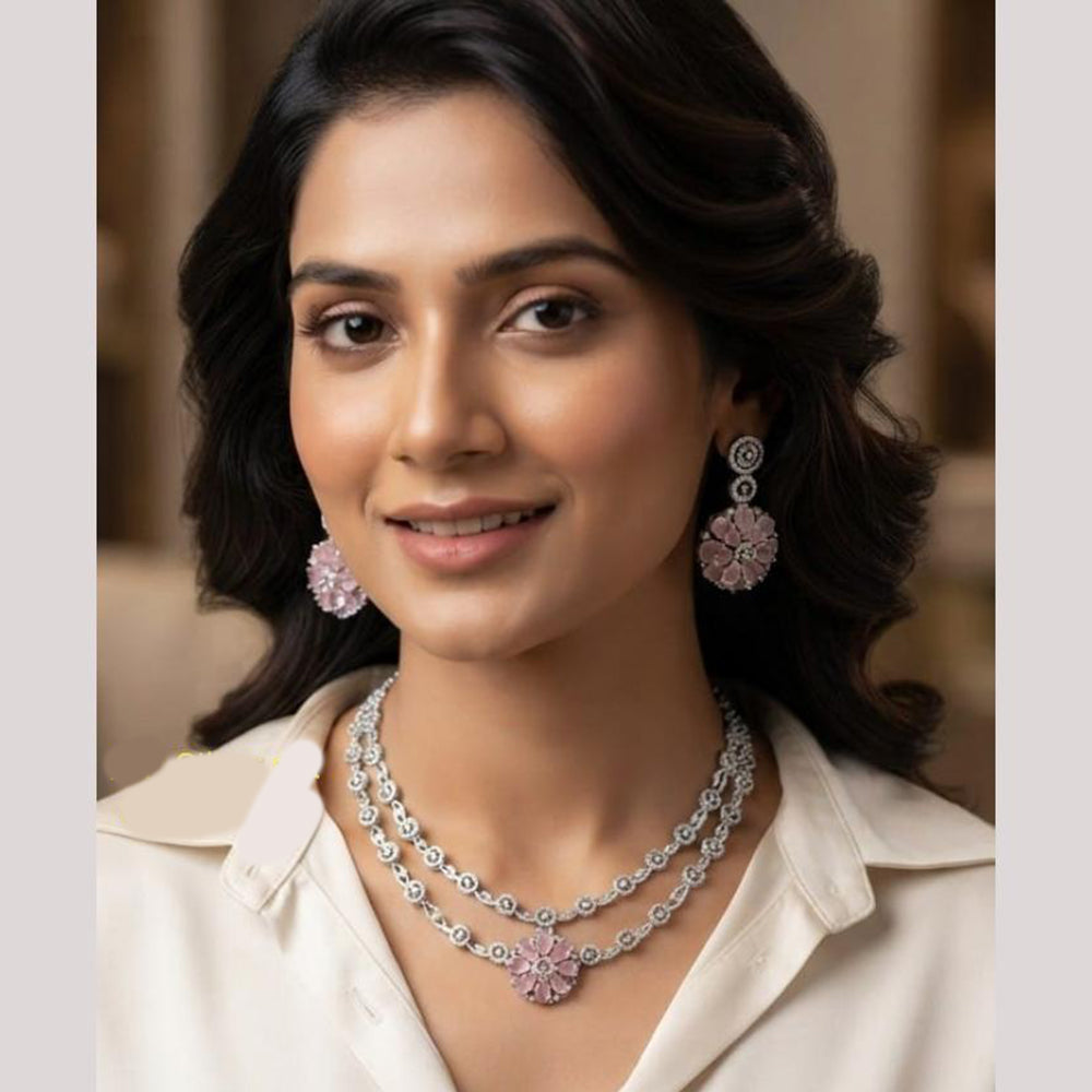 NAFJ Royal American Daimond Necklace Set