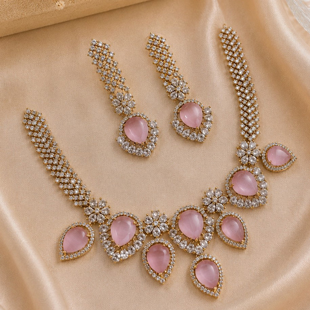 NAFJ Royal American Daimond Necklace Set