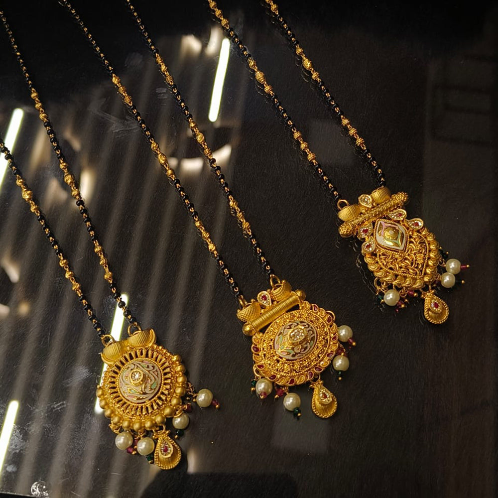 Navkar Jewellers Forming Gold Mangalsutra (1 Piece Only)