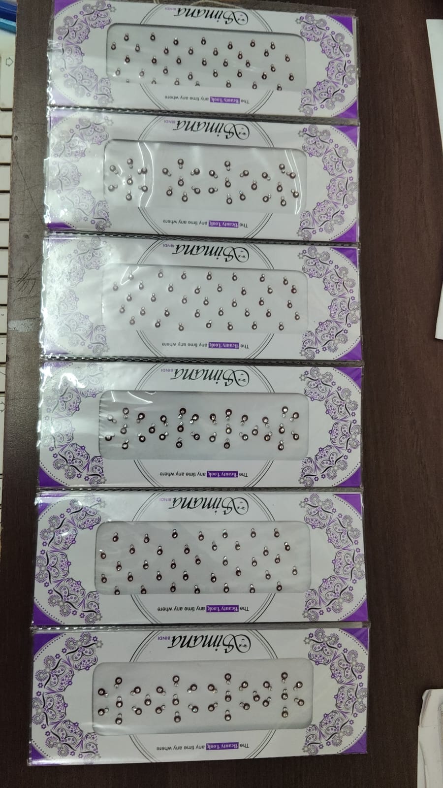 Darshana Jewels Radiant Austrian Stone Traditional Bindi-1320126 (Pack of 12)