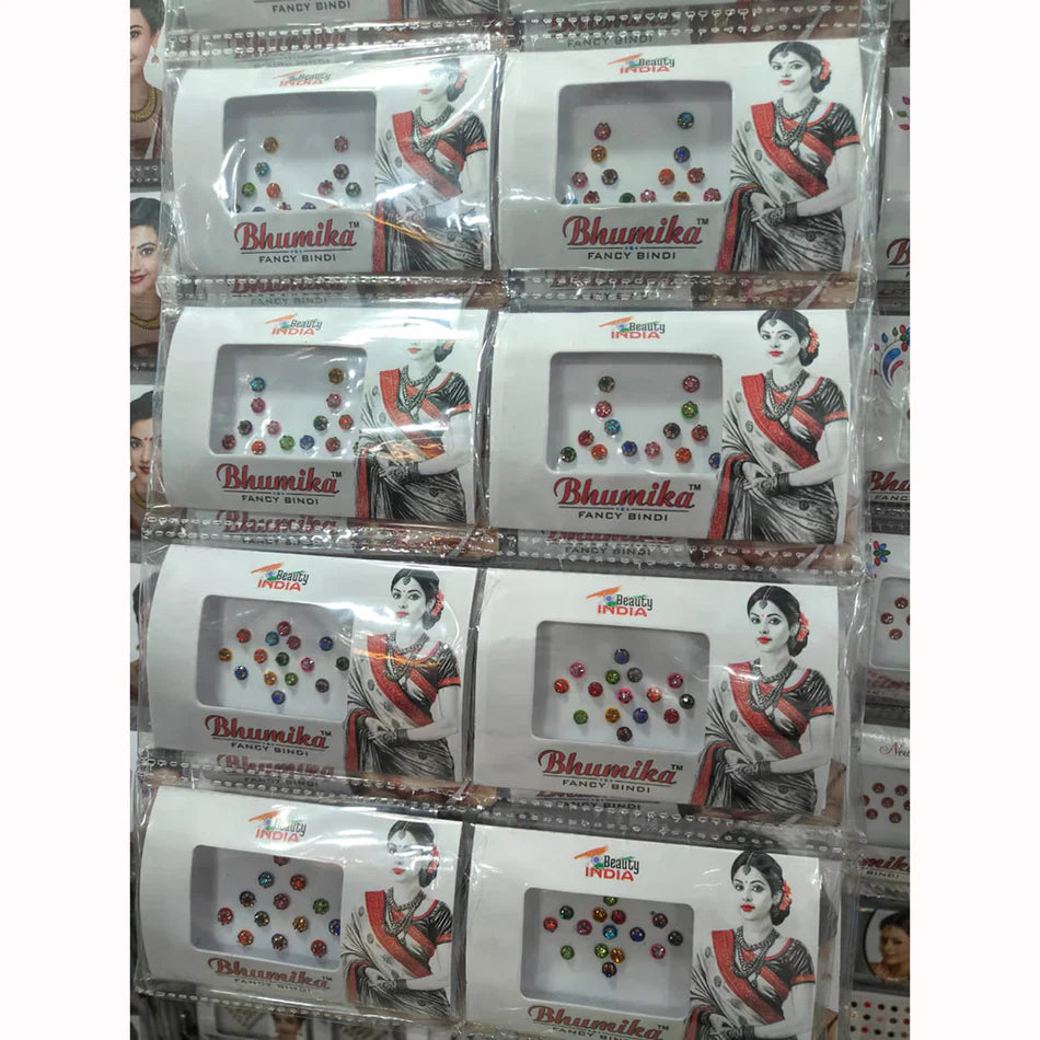 Darshana Jewels Radiant Austrian Stone Traditional Bindi-1320129 (Pack of 12)