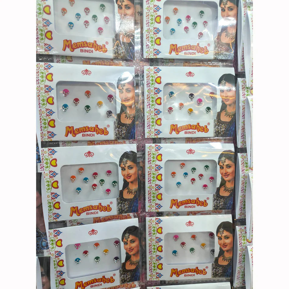 Darshana Jewels Radiant Austrian Stone Traditional Bindi-1320130 (Pack of 12)