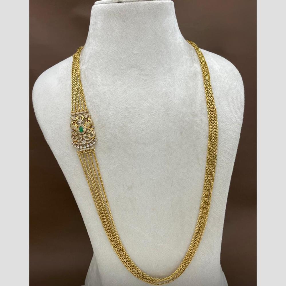 Sona Covering Fashion American Diamond Necklace Set