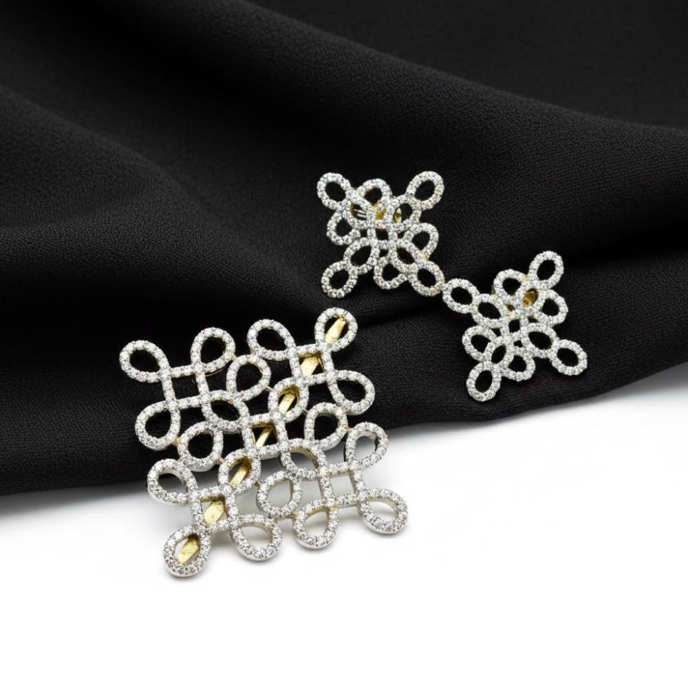 Sona Covering Delicate Austrian Stone Pendant Set For Women