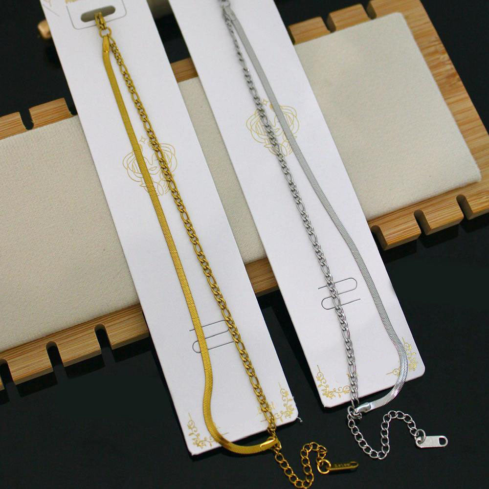 Klitz Premium Silver Plated Chain (Pack of 12)