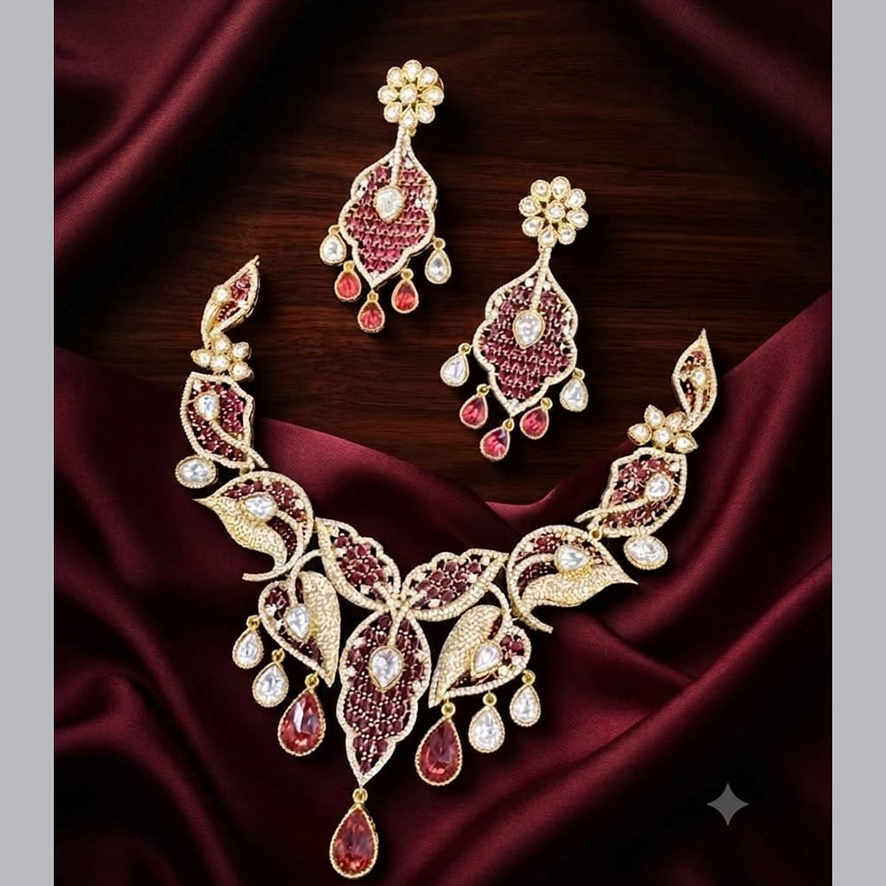 Tanish Art Jewellery Austrian Stone Designer Necklace Set for Women