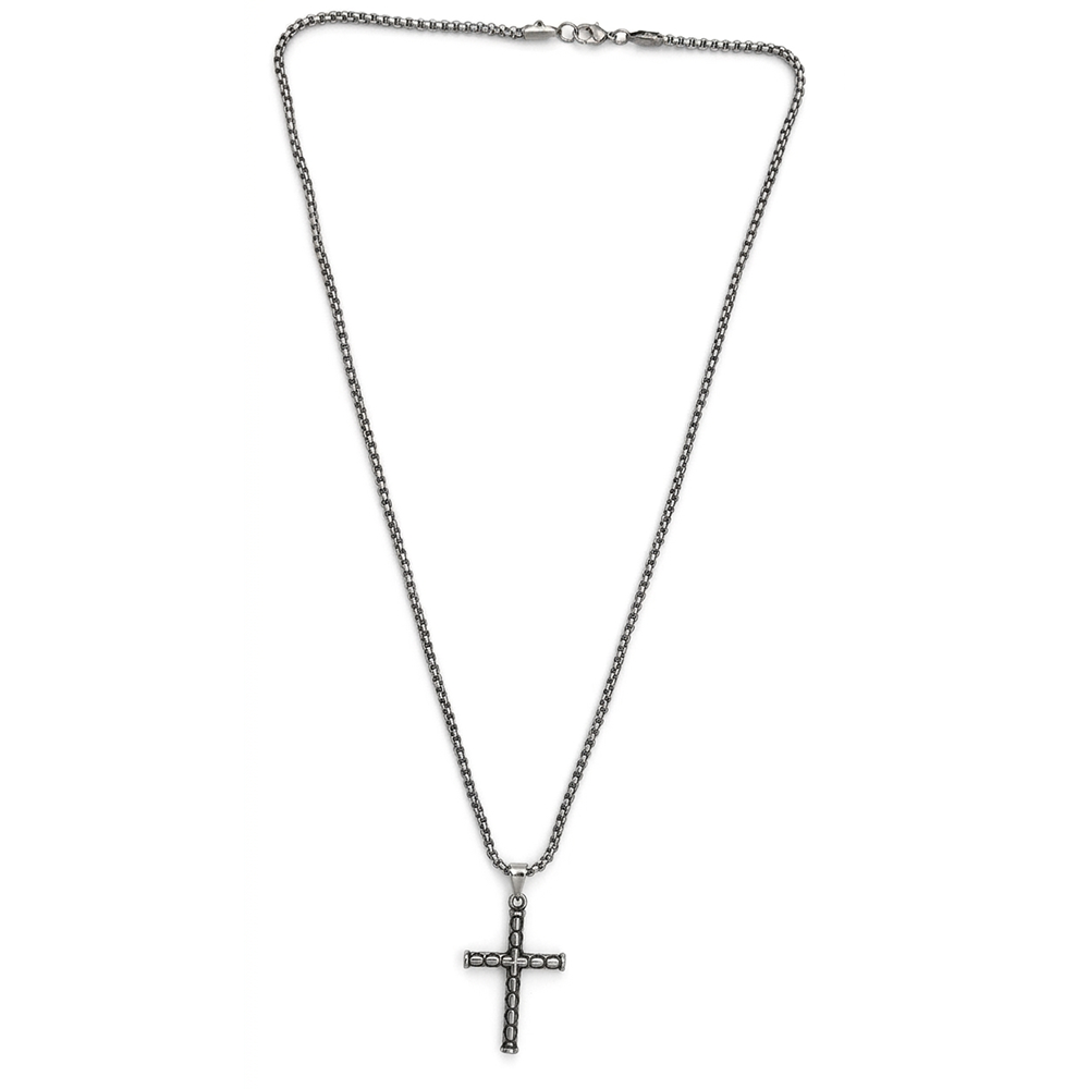 Urthn Cross Pendant With Chain(Pack of 6)