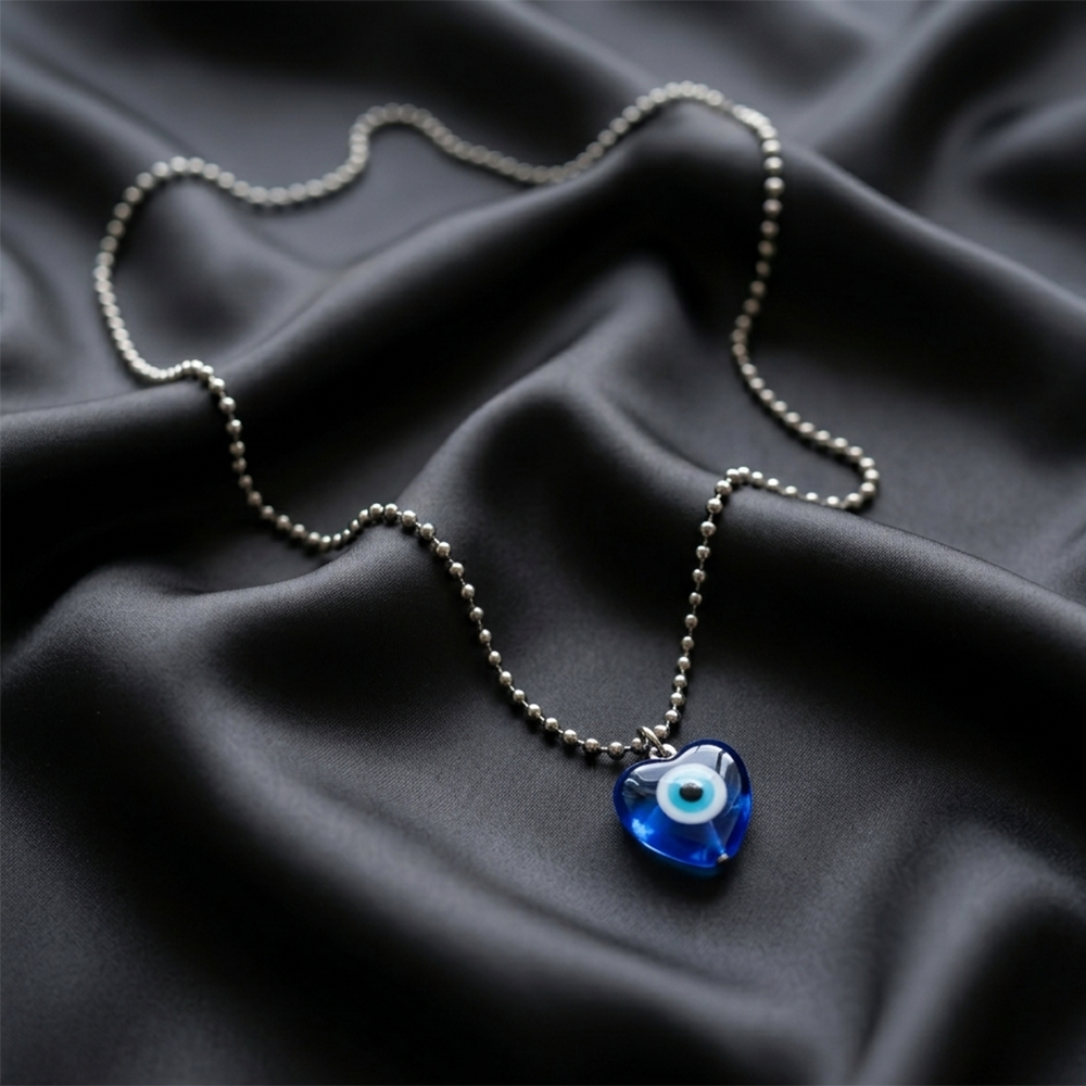 Urthn Lucky Evil Eye Chain Pendant (Set of 6)