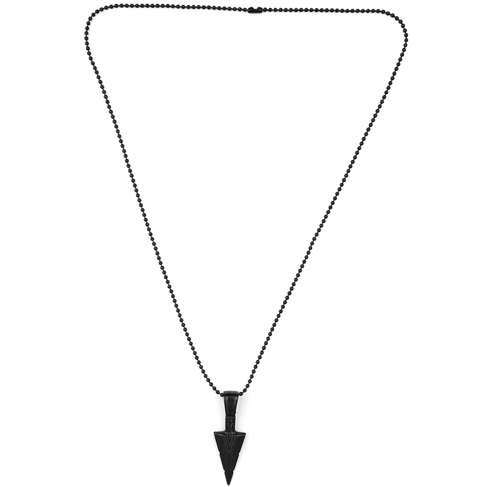 Urthn Look Pointed Spike Pendant Chain