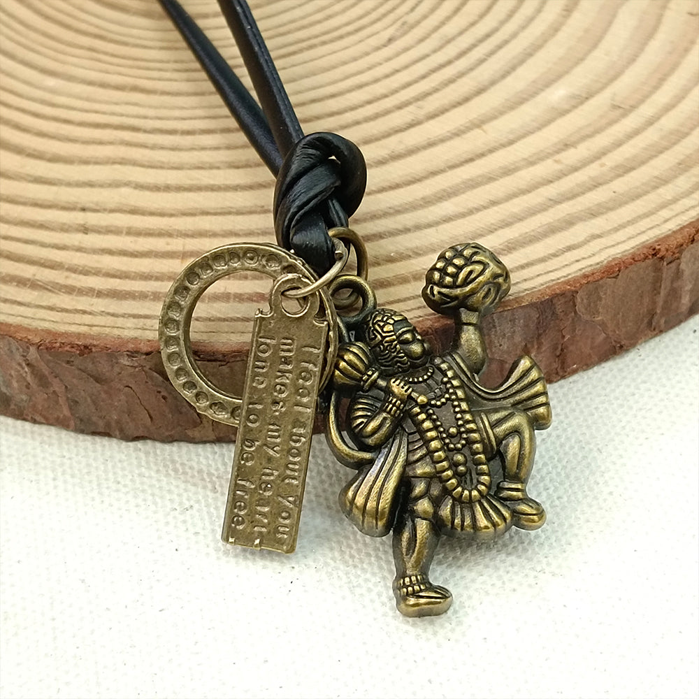 Urthn Hanuman Thread Pendent For Men