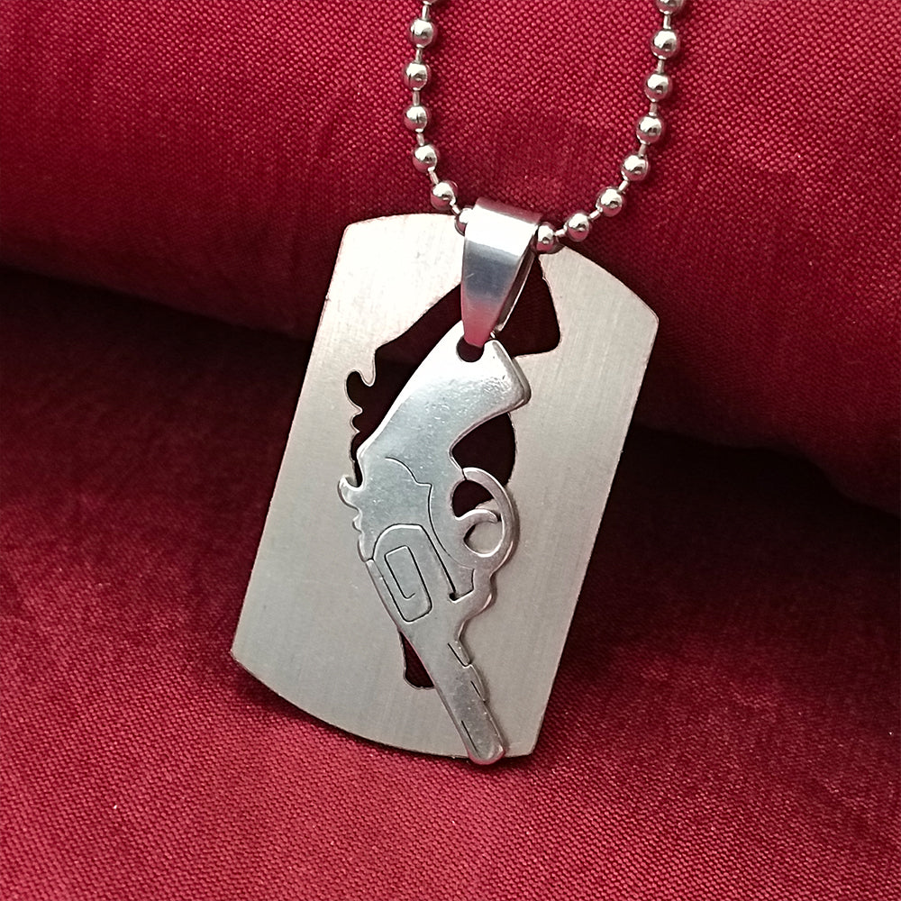 Urthn Gun Dog Chain Pendant For Men (Pack Of 6)