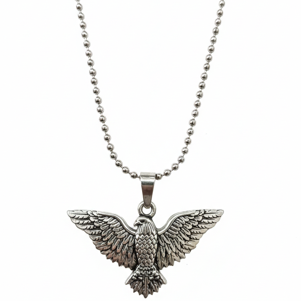 Urthn Stylish Eagle Mens Necklace (Pack Of 6)