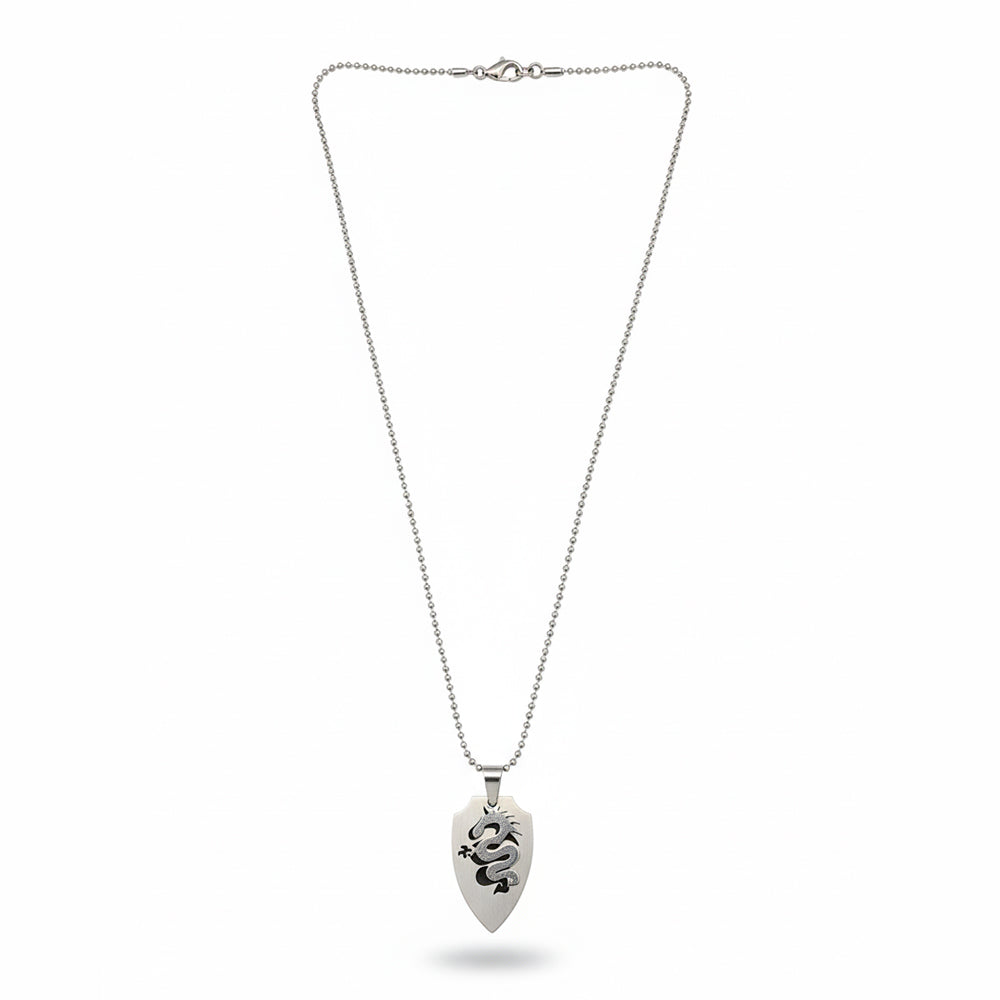 Urthn Modern Minimalist Dragon Shape Stainless Steel Pendant(Pack of 6)