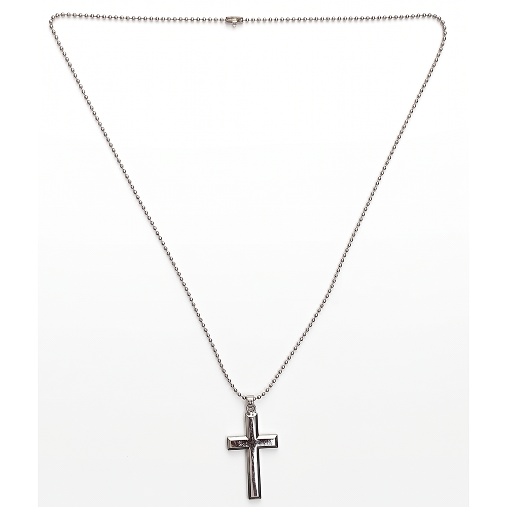 Urthn Cross Chain Pendant For Men (Pack of 6)