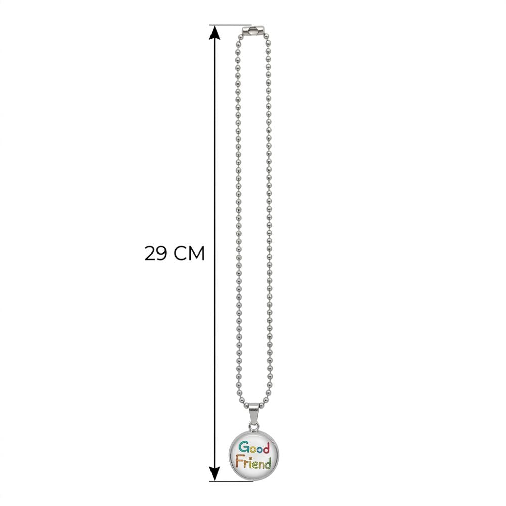 Urthn Fashion Best Friend Chain Pendant (Big) (Pack of 6)