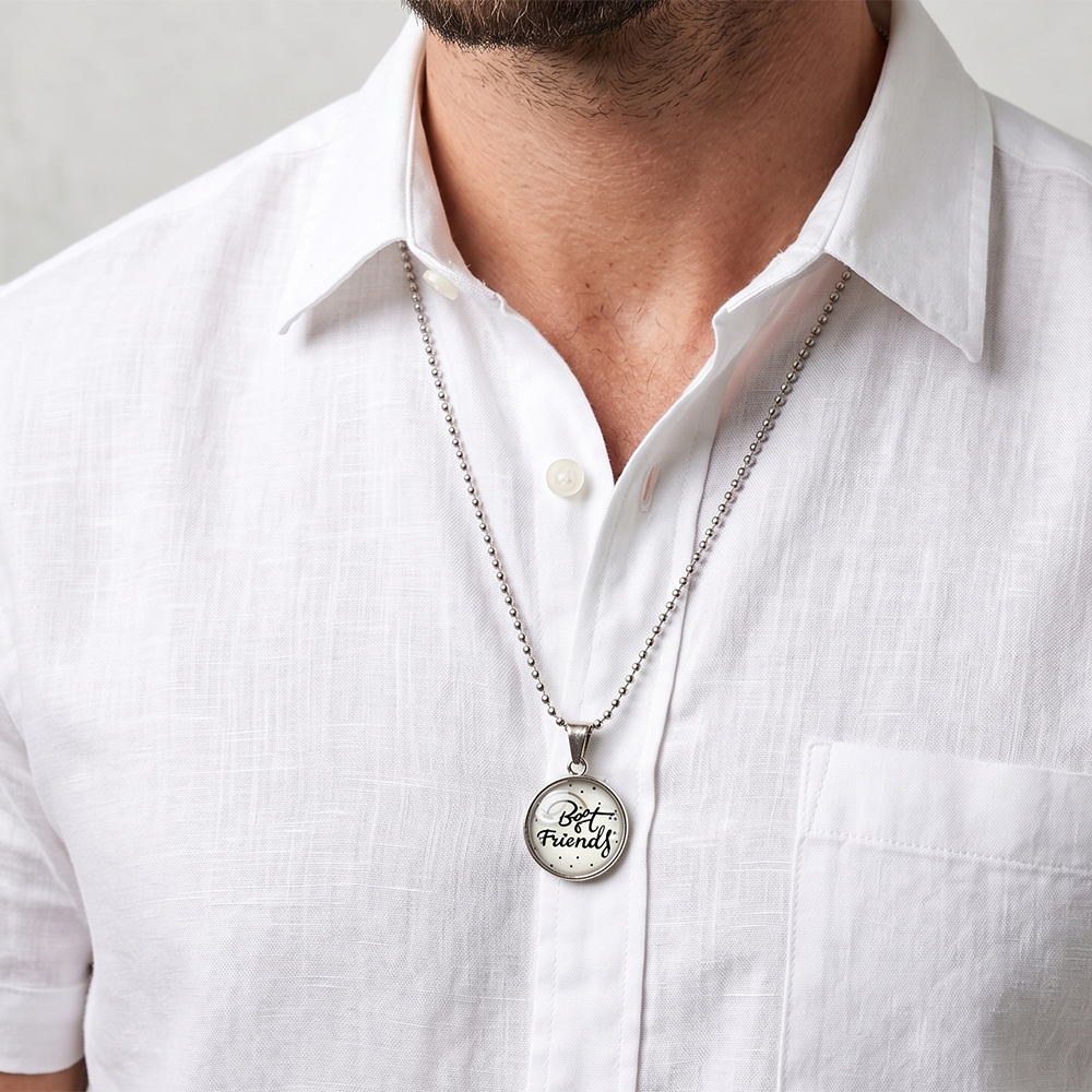 Urthn Fashion Best Friend Chain Pendant (Pack of 6)