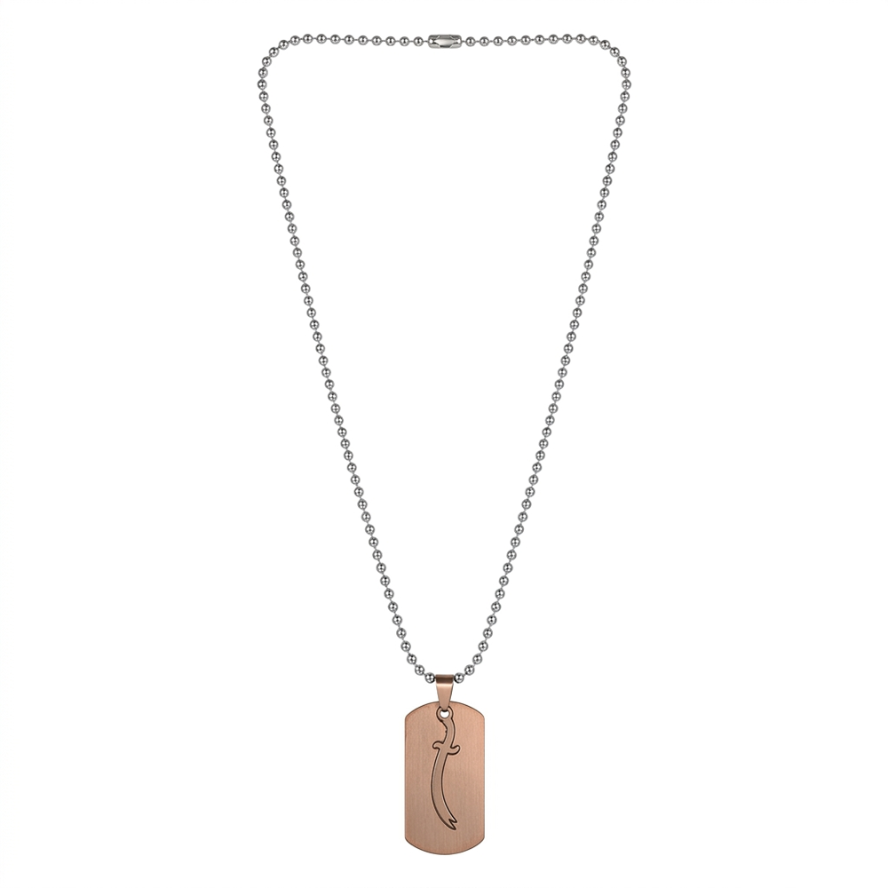 Urthn Silver-plated Chain featuring a Sward Pendant(Pack of 6)