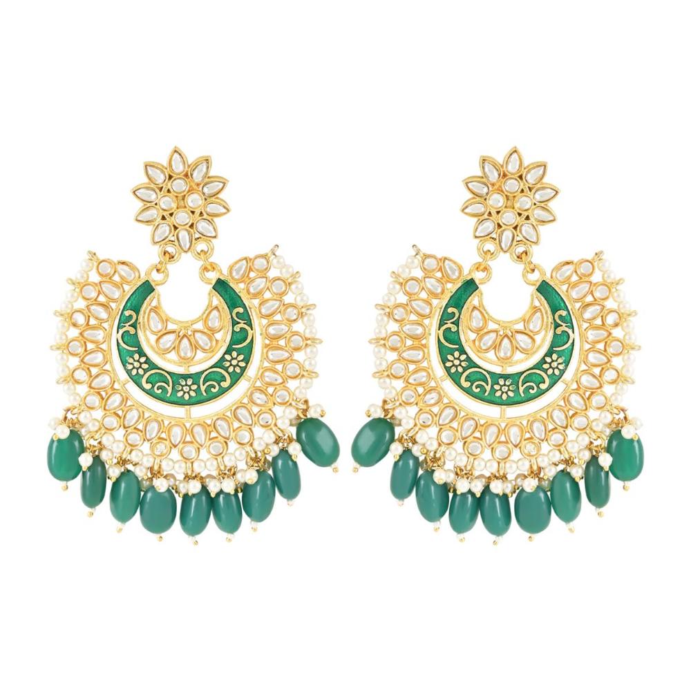 Etnico Gold Plated Latest Fashion Stylish Contemporary Stud Drop Earring For Women (E3239G) (Copy)