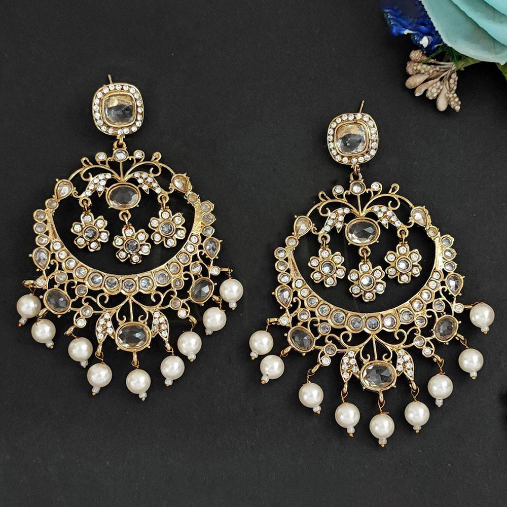 Js Fashion Designer Cluster Pearls Mehendi Earring