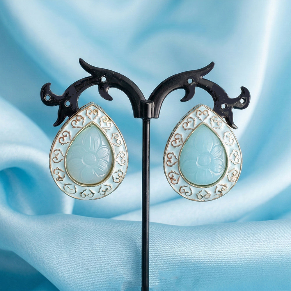 Js Fashion Beautiful Meekakari Design Fancy Style Party wear Earring