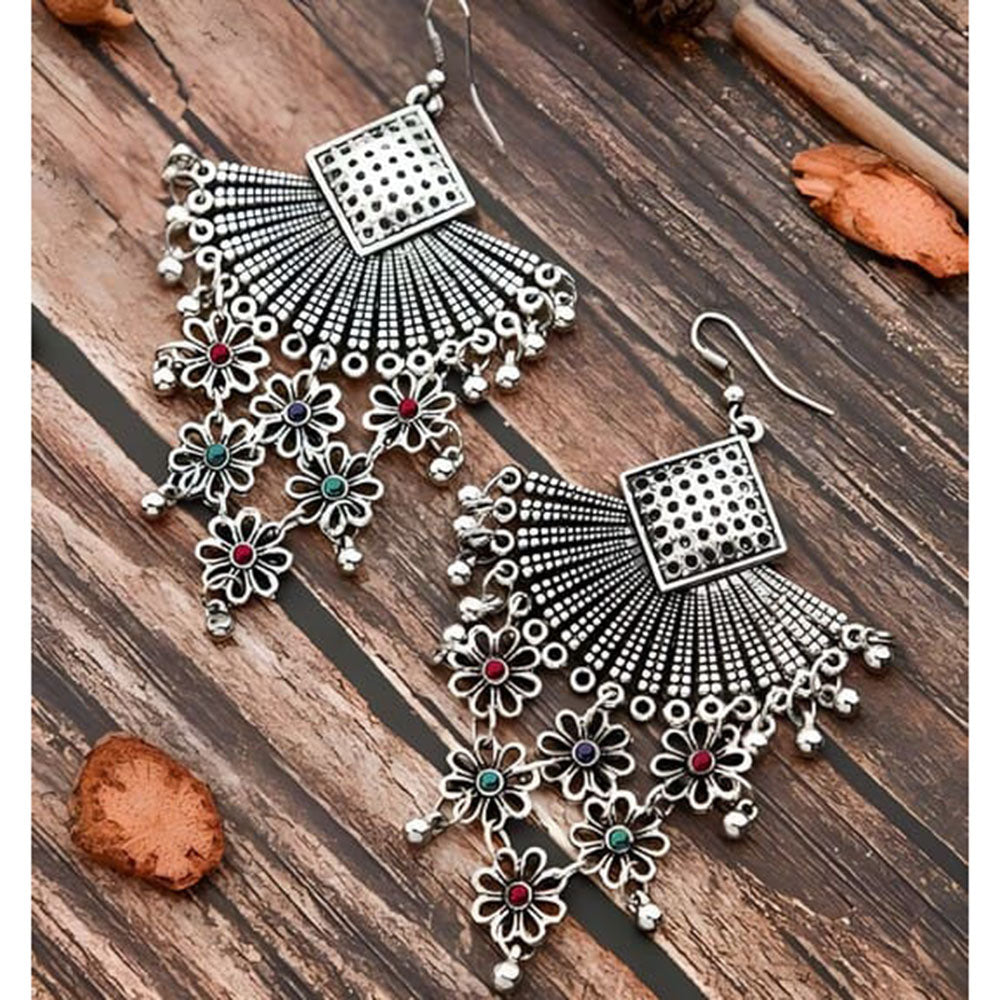 Beavy Pearls Elegant Pota Stone Dangler Earrings