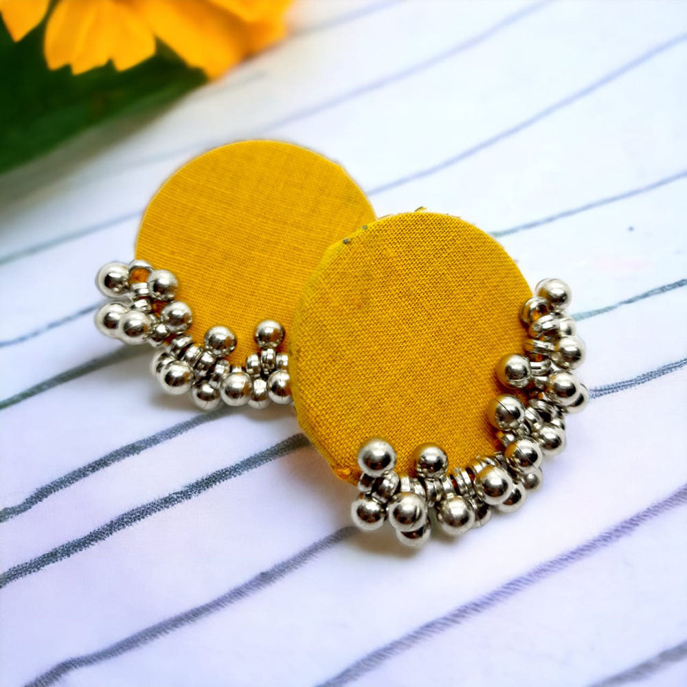 Handmade For Her Oxidised Plated Handmade Ghungroo Studs Earring