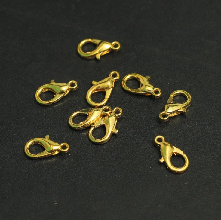 Kiraa 1440 Pcs Jewellery Making Lobster Clasps Claw Hooks for Necklace and Bracelet Findings