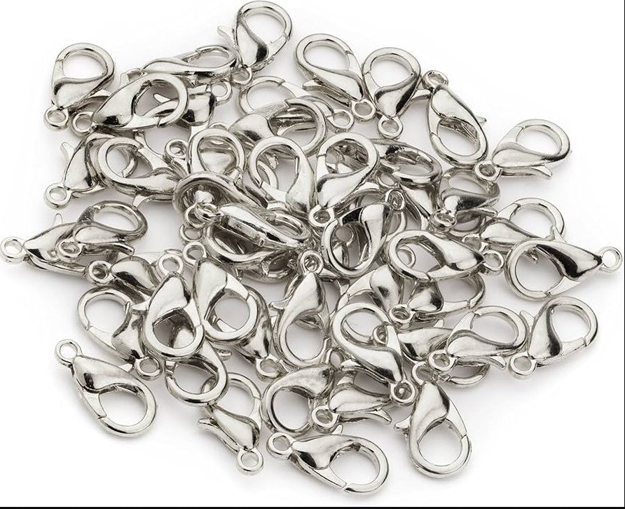Kiraa 1440 Pcs Jewellery Making Lobster Clasps Claw Hooks for Necklace and Bracelet Findings