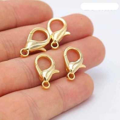 Kiraa 1440 Pcs Jewellery Making Lobster Clasps Claw Hooks for Necklace and Bracelet Findings