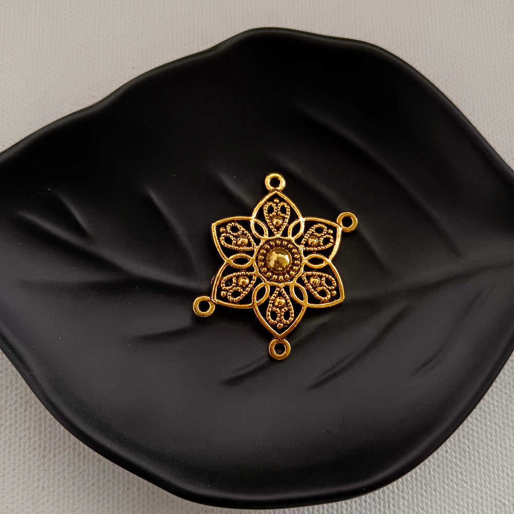 Kriaa Silver Oxidised Pendants DIY for Necklace Bracelet Jewelry Making and Crafting