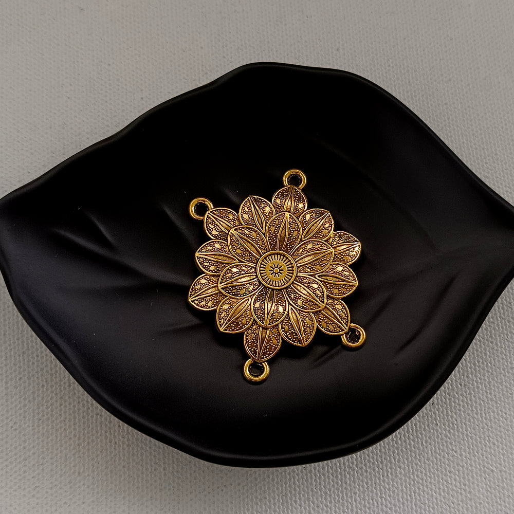 Kriaa Silver Oxidised Pendants DIY for Necklace Bracelet Jewelry Making and Crafting