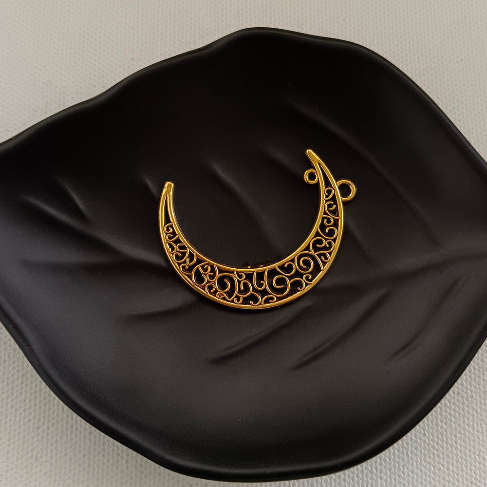 Kriaa Silver Oxidised Pendants DIY for Necklace Bracelet Jewelry Making and Crafting