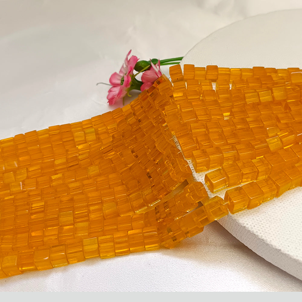 Kriaa Square Shape Beads 10 String For Jewellery Making (Approx 55 Bea –  JewelEMarket