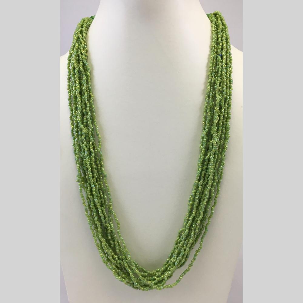 Banaras Beads Multi Layer Long Necklace