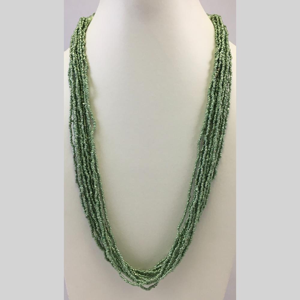 Banaras Beads Multi Layer Long Necklace