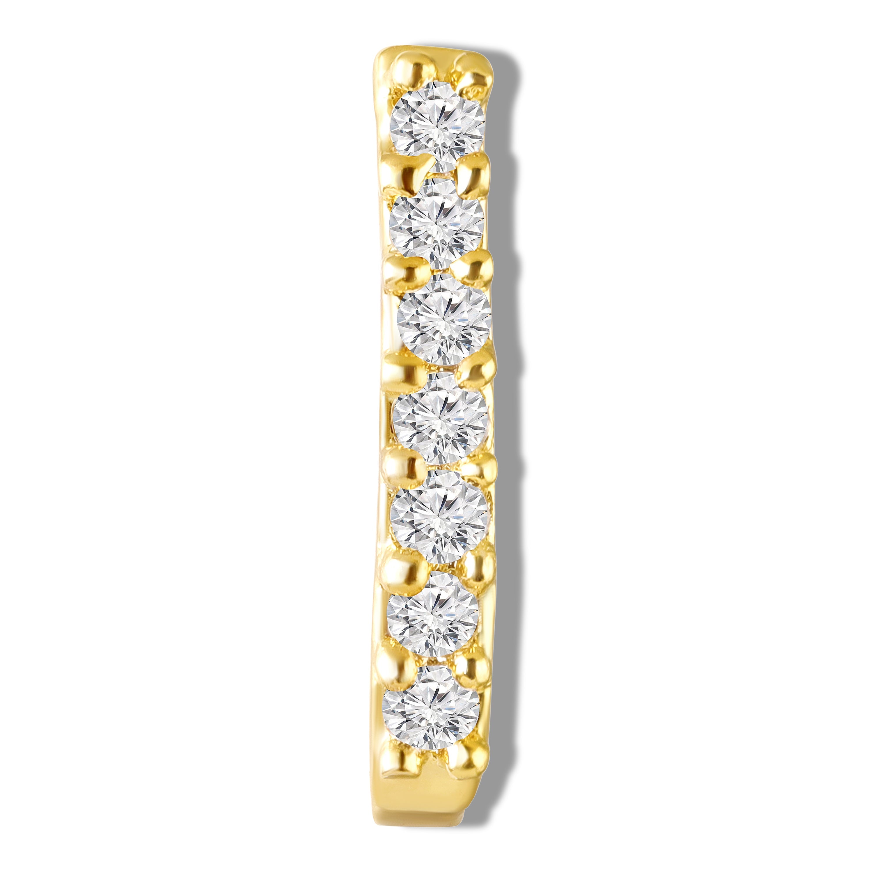 Mahi Floral Sparkling Crystals Gold-Tone Non Pierced Nose Ring (Nose Pin) for Women & Girls (NR1100183GWhi)