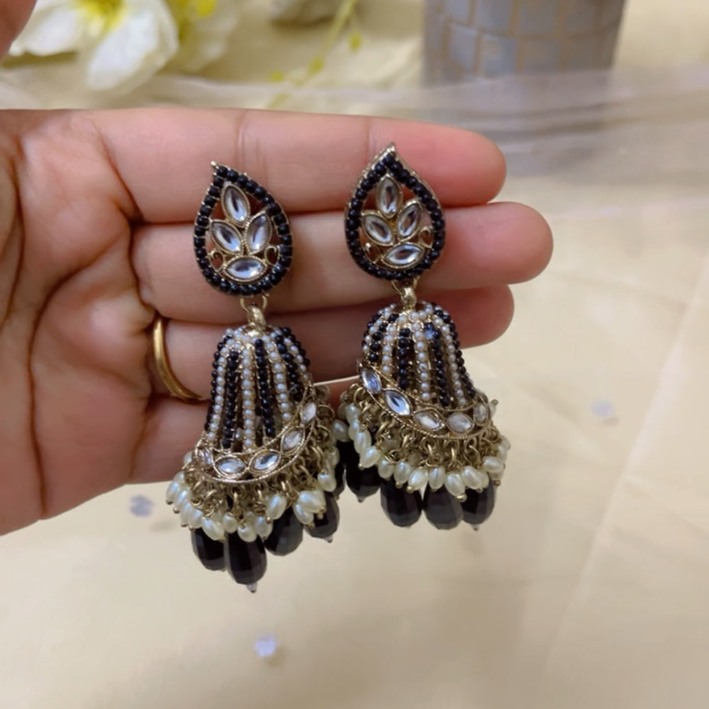 ShringarStreet kundan Earring jhumka