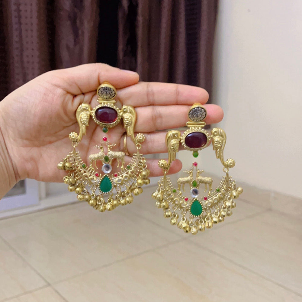 ShringarStreet Premium Quality Brass Earring