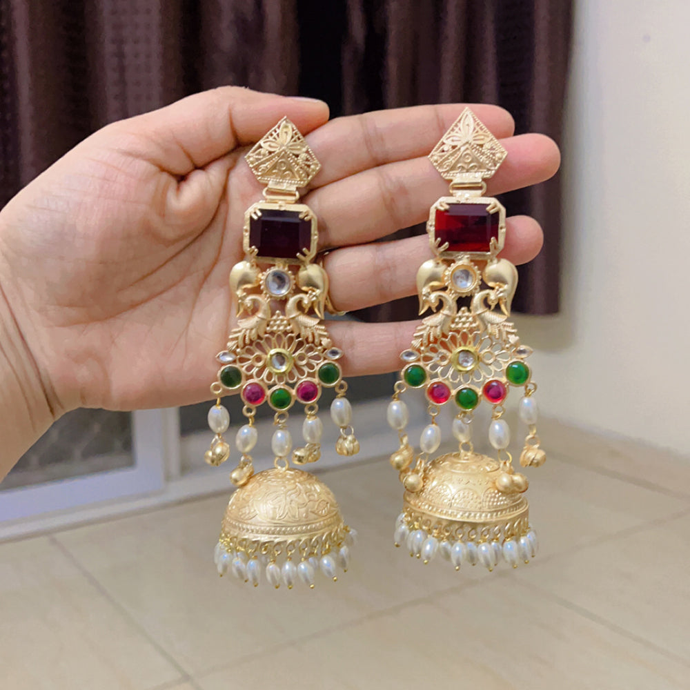 ShringarStreet Premium Quality Brass Jhumki Earring