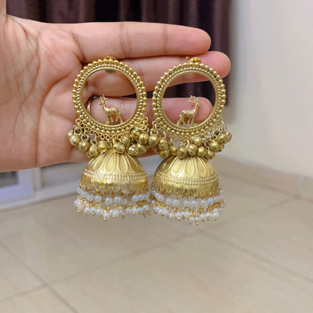 ShringarStreet Premium Quality Brass Jhumki Earring