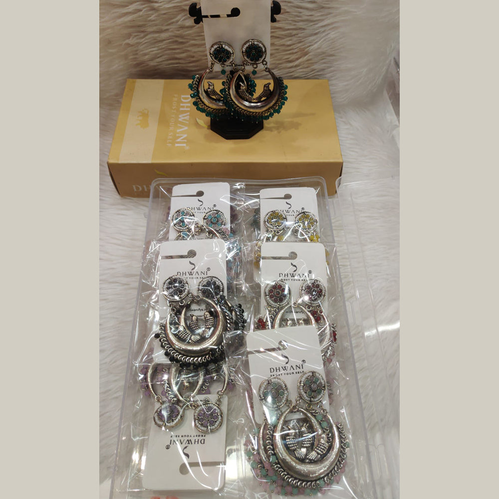 Dhwani Luxury Austrian Stone Glam Stud Earrings
