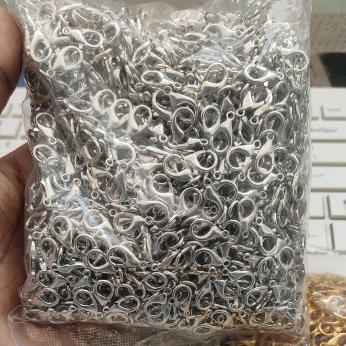 Kiraa 1440 Pcs Jewellery Making Lobster Clasps Claw Hooks for Necklace and Bracelet Findings