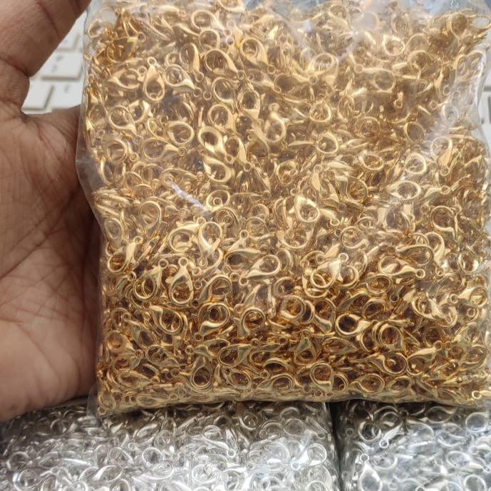 Kiraa 1440 Pcs Jewellery Making Lobster Clasps Claw Hooks for Necklace and Bracelet Findings