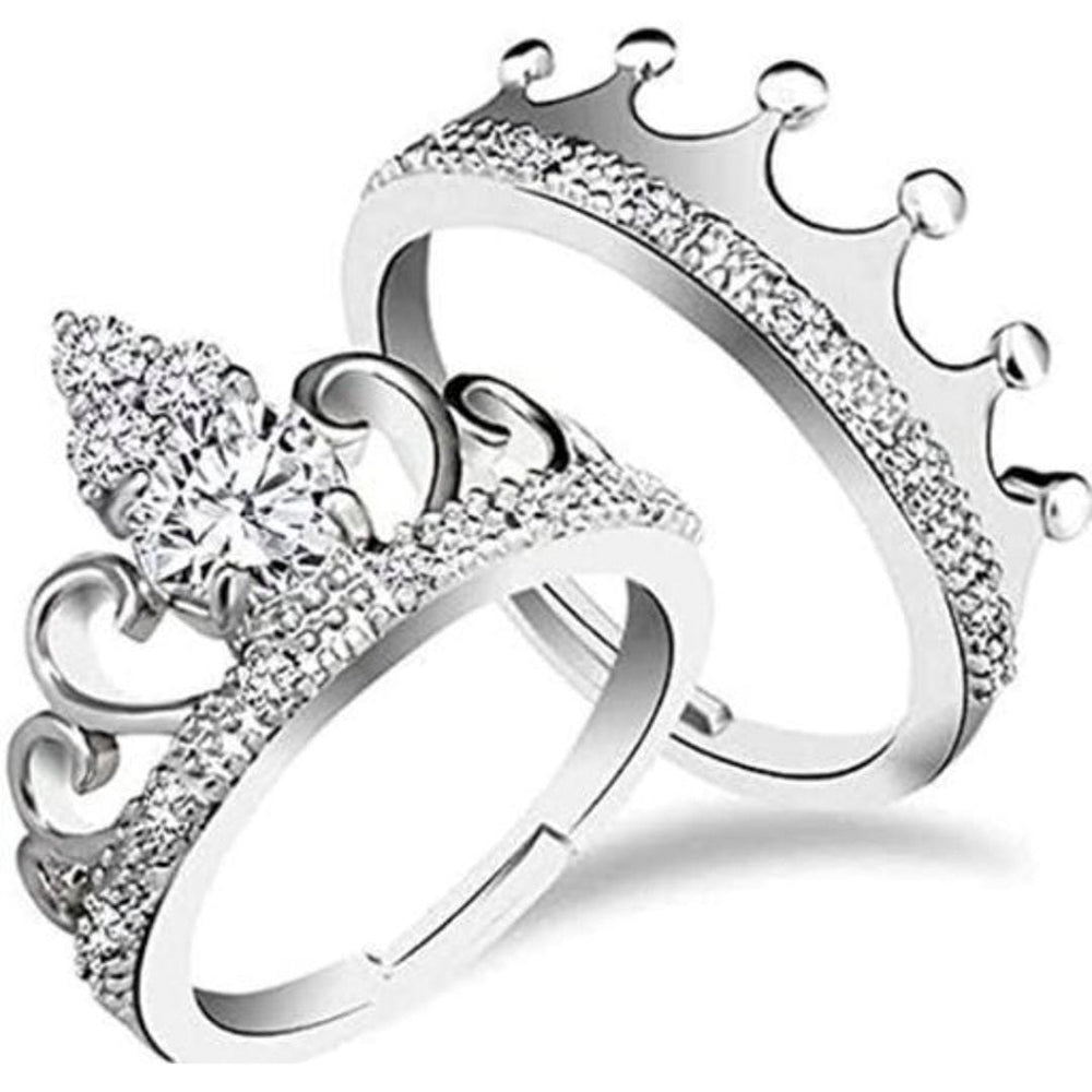 Martina Jewels Silver Plated Adjustable Ring