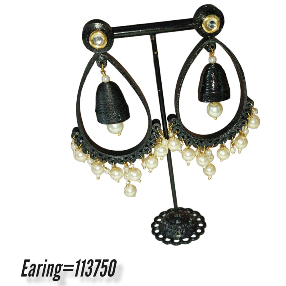 Padmawati Bangles Thread Dangler Earrings