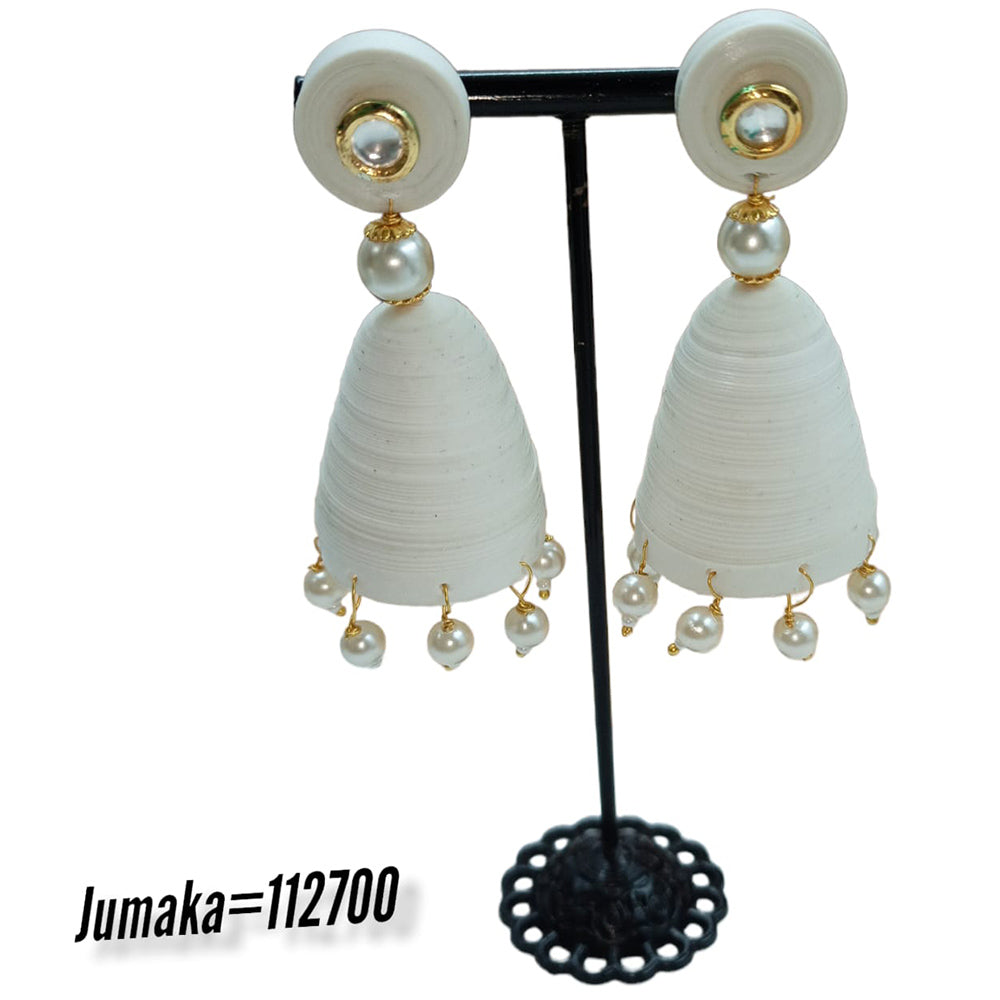 Padmawati Bangles Thread Dangler Earrings