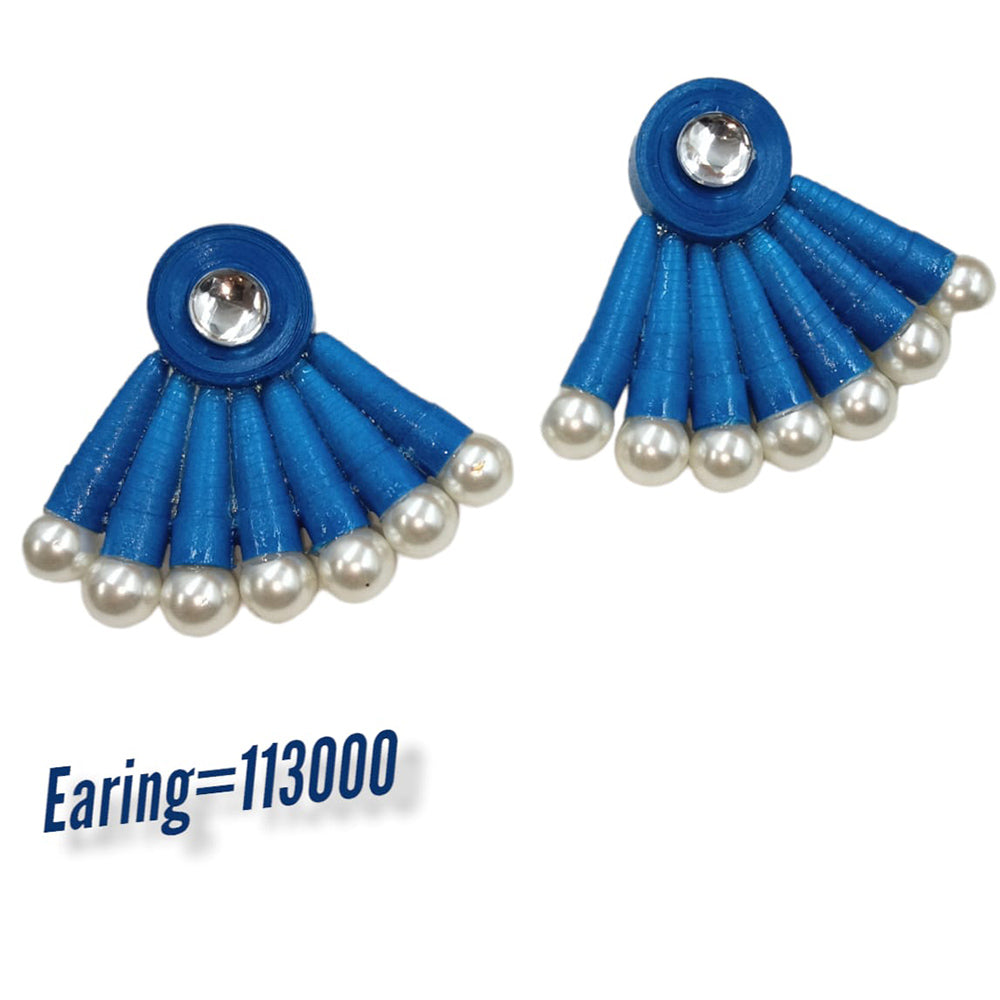 Padmawati Bangles Thread Dangler Earrings