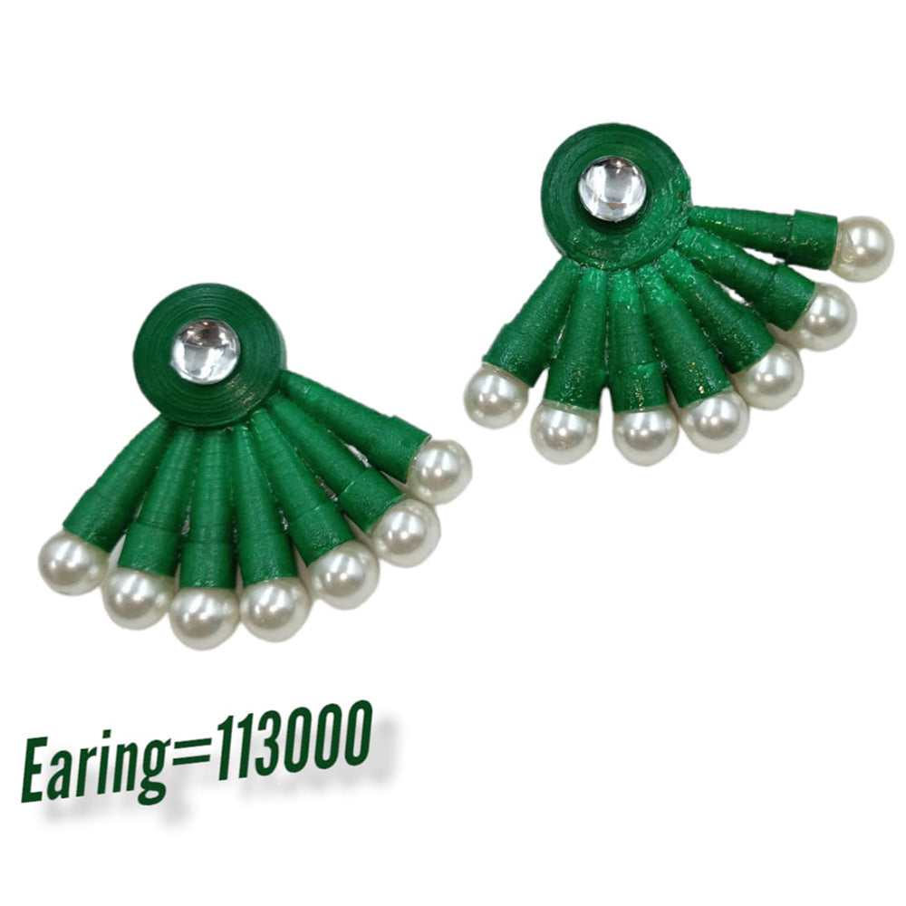 Padmawati Bangles Thread Dangler Earrings