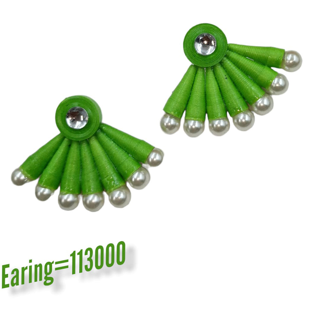 Padmawati Bangles Thread Dangler Earrings