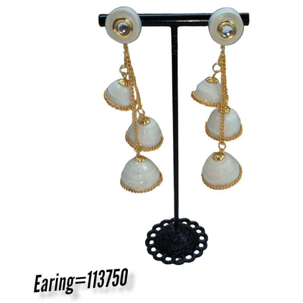 Padmawati Bangles Thread Dangler Earrings